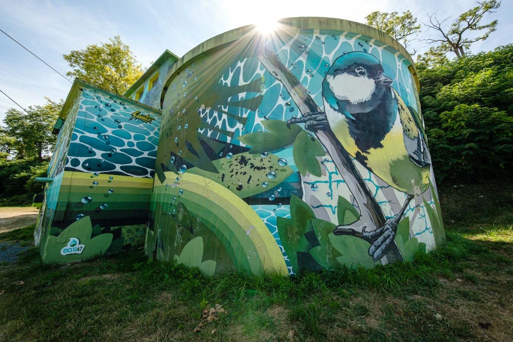 Week 31, waterreservoir in Montflanquin